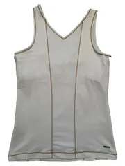 Vorschaubild 2 von Damen Sport Tanktop Shirt Gr. 40/L Weiß Polyester Elasthan