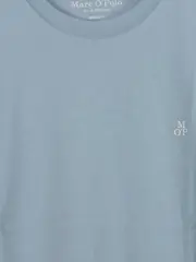 Vorschaubild 3 von Herren T-Shirt Regular Fit Gr. 50/L Blau Baumwolle Casual