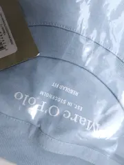 Vorschaubild 4 von Herren T-Shirt Regular Fit Gr. 50/L Blau Baumwolle Casual