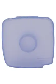 Vorschaubild 1 von Mini Behälter Dose Kunststoff blau 6x6 cm