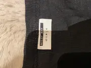 Vorschaubild 2 von Damen Crop Top mit Schnürung Schwarz Gr. 40/L Rippstrick Modisch