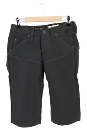Vorschaubild 1 von Damen Cargo Shorts W24 Schwarz Casual Kurze Hose