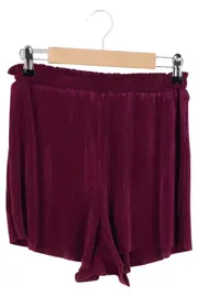 Vorschaubild 1 von Damen Shorts XS Lila Plissee Paperbag-Bund Casual Modisch