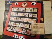 Vorschaubild 1 von Lern-ABC Alphabet Rahmen Pädagogik Materialset Kinder Rot Holz