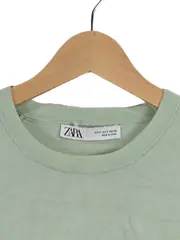 Vorschaubild 3 von Damen Pullover Langarm Gr. S Mintgrün Basic Feinstrick Zierknöpfe