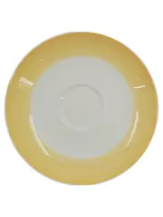 Vorschaubild 1 von Untertasse Unterteller Gelb Premium Porzellan 12cm