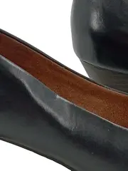 Vorschaubild 2 von Damen Pumps Gr. 39 Schwarz Leder Absatzschuhe Klassisch