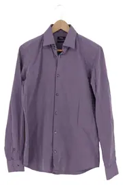 Vorschaubild 1 von Herren Business Hemd Gr. 37/XS Lila Gestreift Klassisch