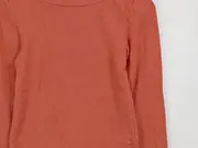 Vorschaubild 2 von Damen Langarmshirt Gr. 36/S Rot Basic Viskose