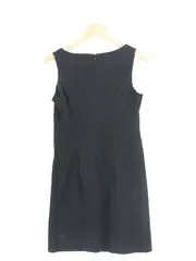 Vorschaubild 2 von Etuikleid Damen Gr. 36/S Schwarz Klassisch Elegant Business Kleid