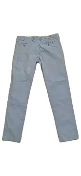 Vorschaubild 2 von Herren Chino Stoffhose Gr. 46 Hellgrau Slim Fit