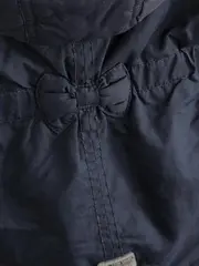 Vorschaubild 6 von Kinder Outdoorjacke Winter Kapuzenjacke Gesteppt Blau Gr. 92