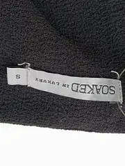 Vorschaubild 3 von Etuikleid Damen Gr. 36/S Schwarz Business Elegant