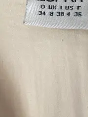 Vorschaubild 7 von Damen Bluse Gr. 34/XS Beige Langarm Modern