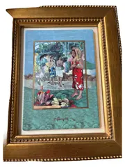 Vorschaubild 1 von Sammelteller Tahitianische Frauen nach Gauguin Porzellan Klassisch 18cm