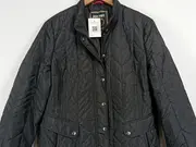 Vorschaubild 3 von Damen Steppjacke Gr. 40 Schwarz Casual