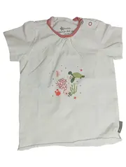 Vorschaubild 1 von Baby T-Shirt Gr. 68 Weiß Maritim Schildkröte Meerestiere
