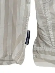 Vorschaubild 5 von Denim Herren Freizeithemd Gr. S gestreift beige weiß Relaxed