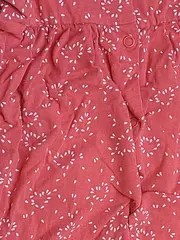 Vorschaubild 3 von Baby Body Mädchen Gr. 74 Rot Florales Muster Rüschen Knopfleiste