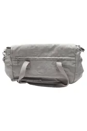 Vorschaubild 2 von Henkeltasche Damen Grau Stoff Polyamid Schultertasche Casual Elegant