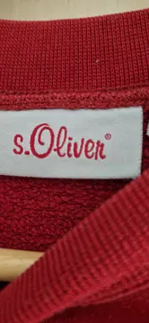 Vorschaubild 2 von Herren Sweatshirt Rot Gr. 50/L Casual Baumwolle