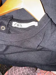 Vorschaubild 3 von Damen Leichte Weste Gr. 40/L Schwarz Basic Ärmellos