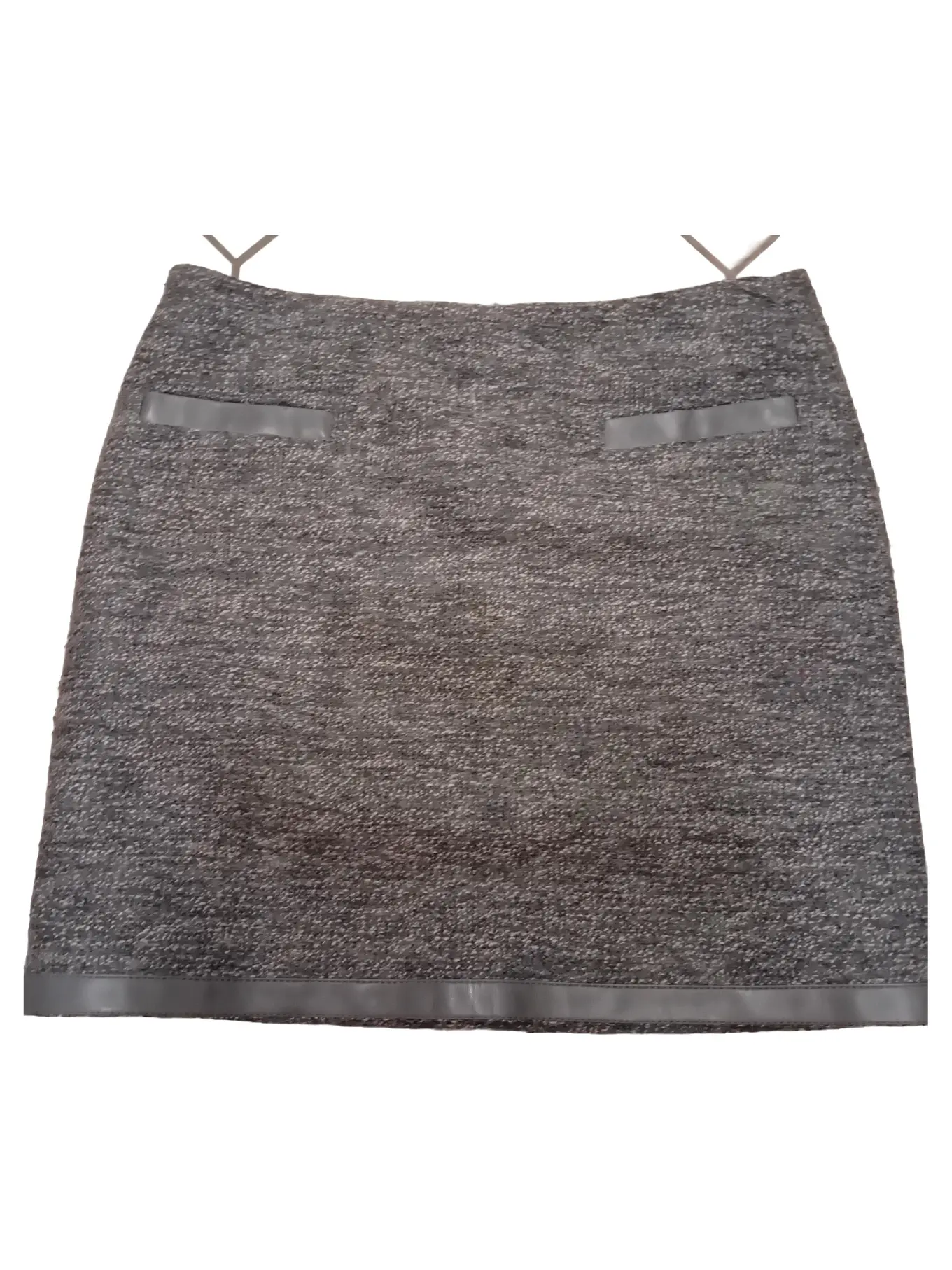 GARDEUR Bleistiftrock Damen Gr. 38 Grau Klassisch Elegant