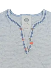 Vorschaubild 3 von Baby Body Kurzarm Gr. 86 Blau Organic Baumwolle