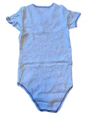 Vorschaubild 2 von Baby Body Kurzarm Gr. 86 Blau Organic Baumwolle