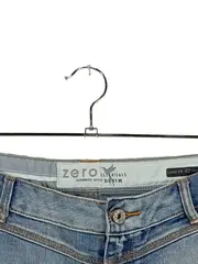 Vorschaubild 2 von Zéro Essentials Damen Jeans Shorts Gr. 42 Blau Loose Fit Casual