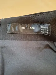 Vorschaubild 2 von Damen Bleistiftrock Gr. 40 Schwarz Klassisch Business Rock