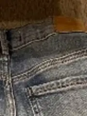 Vorschaubild 5 von Kinder Jeans Regular Fit Uni Blau Gr. 140 Baumwolle Alltag