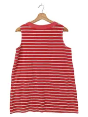Vorschaubild 2 von Kinder Sommerkleid Gr. 140 Rot Gestreift Maritim Casual