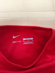 Vorschaubild 3 von Damen Sport Shirt Dri-Fit Funktionsshirt Rot Gr. M