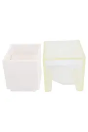 Vorschaubild 2 von Schmuckschatulle Transparent Kunststoff Würfel 4x4cm Schmuckbox