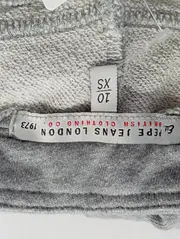 Vorschaubild 3 von PEPE JEANS Kinder Stoffhose Gr. 140 (XS) Grau Casual Pailletten Reißverschluss