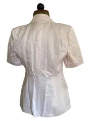 Vorschaubild 3 von Damen Kurzarm Blazer Rosa Gr. S Business Sommer