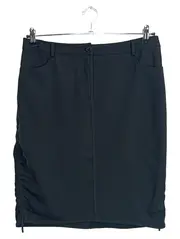 Vorschaubild 1 von Damen Bleistiftrock Gr. 42 XL Schwarz Business Elegant