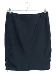 Vorschaubild 2 von Damen Bleistiftrock Gr. 42 XL Schwarz Business Elegant