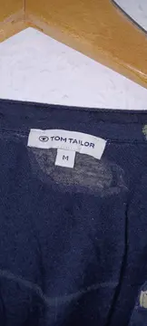 Vorschaubild 3 von Pullover Damen Blumenmuster Baumwolle Langarm Blau Gr. 38 M Neu