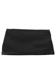 Vorschaubild 2 von Damen Clutch Schwarz Leder Elegant Abendtasche 23x14cm