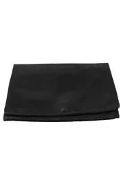 Vorschaubild 1 von Damen Clutch Schwarz Leder Elegant Abendtasche 23x14cm
