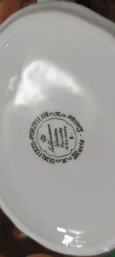 Vorschaubild 3 von Sauciere Soßenschüssel Porzellan Klassisch Weiß Blumen