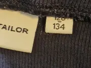 Vorschaubild 5 von Leggings Mädchen Kirschenmuster Blau Gr. 128 Rippstrick