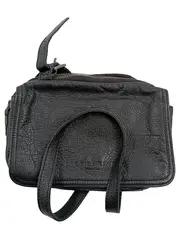 Vorschaubild 1 von Damen Henkeltasche Leder Schwarz Umhängetasche Casual