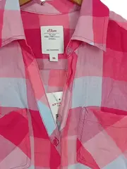 Vorschaubild 2 von Hemdbluse Damen 36/S Kariert Mehrfarbig Casual Baumwolle