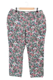 Vorschaubild 1 von Damen Jeans Slim Fit W29/38 M Mehrfarbig Blumenmuster Tierdruck Casual