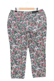 Vorschaubild 2 von Damen Jeans Slim Fit W29/38 M Mehrfarbig Blumenmuster Tierdruck Casual