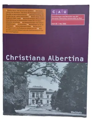 WACHHOLTZ Zeitschrift