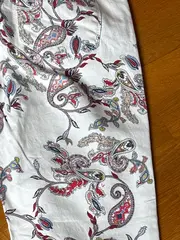 Vorschaubild 5 von Damen Stoffhose Paisley Baumwolle Freizeit Gr. 36 W28 L26